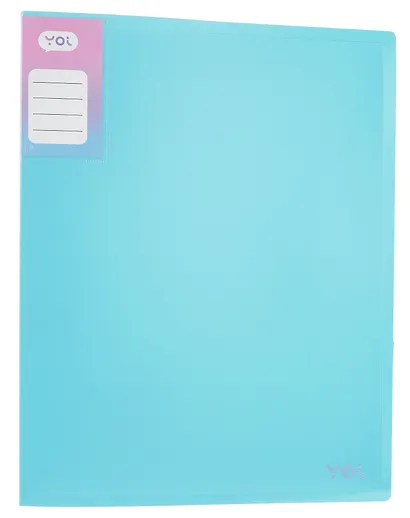 Папка 2 кольца А4 40 мм "Pastel" пластик 0,7 мм, Yoi - фото 10