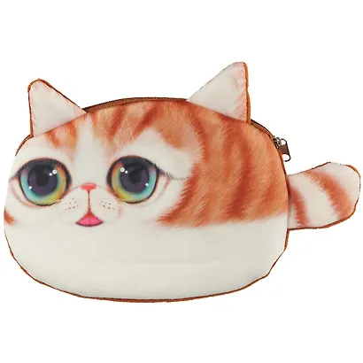 Кошелек Кот лежащий 17*12см (флис) - фото 2