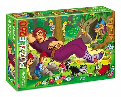 260ПЗ4_19263 "ECO" ПАЗЛЫ для детей 260 ЭЛЕМЕНТОВ А4ф 330х220мм  -Мальчик с пальчик- - фото 1