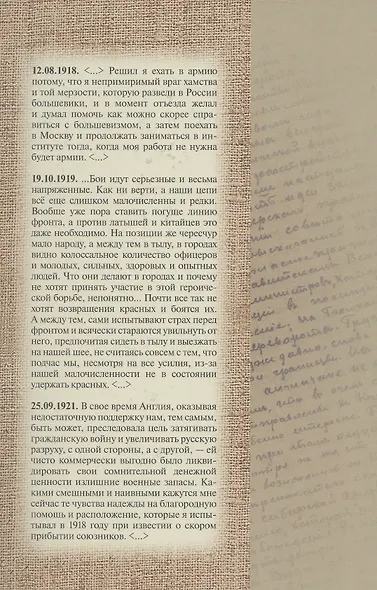 Дневник добровольца. Хроника гражданской войны. 1918–1921 - фото 2