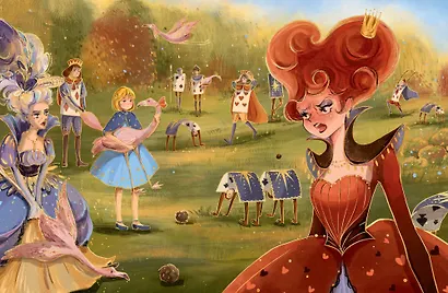 Алиса в Стране чудес (иллюстрации Ха Чанг — Tahtag) - фото 7