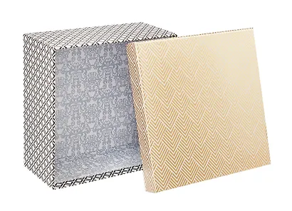 Коробка подарочная "Геометрия" 15.5*15.5*6.5, картон - фото 2