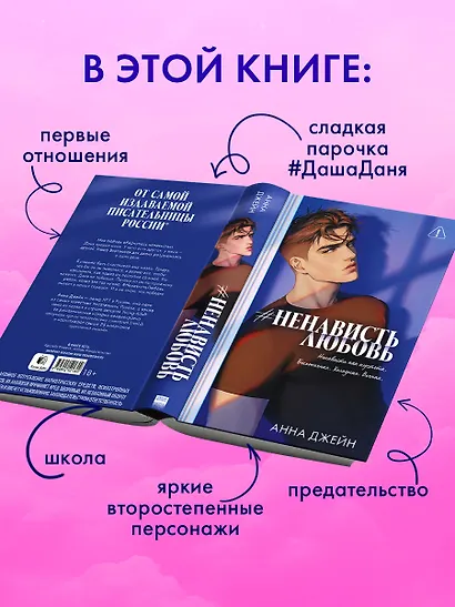 Романы Анны Джейн (подарочные). #НенавистьЛюбовь - фото 9