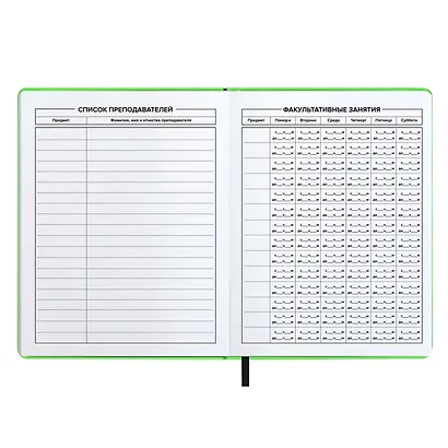 Дневник школьный Феникс+, "Плонже неоново-салатовый" - фото 5