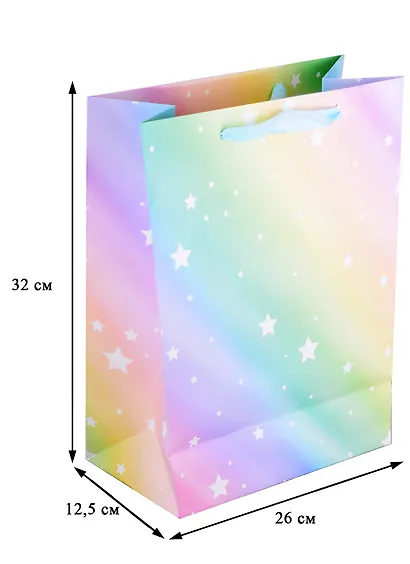 Пакет А4 32*26*12,5 "Нежные мотивы" нейтр. бум.мат.ламинат - фото 2