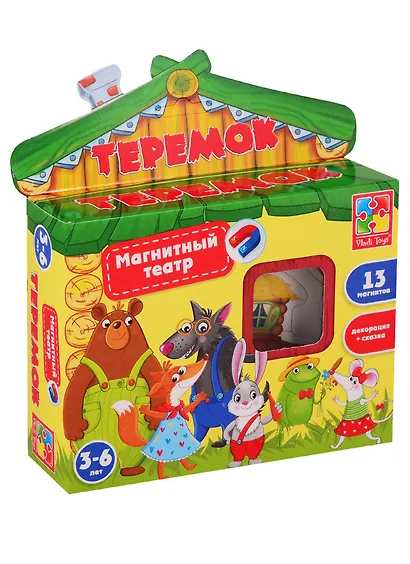 Игра Магнитный театр Теремок, Vladi Toys - фото 2