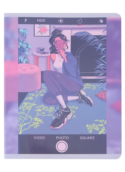 Тетрадь в клетку Listoff, "Instagram girls (Эксклюзив)", 48 листов, в ассортименте - фото 4