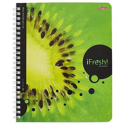 Тетрадь общая «iFRESH» в ассортименте, 80 листов в клетку, А5 - Hatber - фото 1