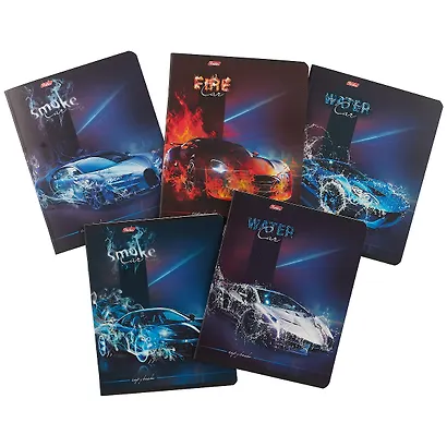 Тетрадь в клетку Hatber, "Автостихии", 48 листов, в ассортименте - фото 3