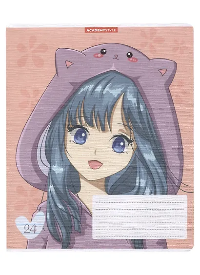 Тетрадь в линейку Academy Style, "Аниме", 24 листа - фото 6