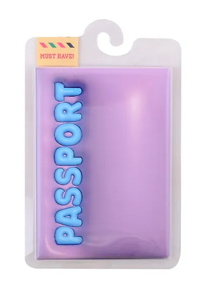 Обложка для паспорта Passport 3D (сиреневая) (ОП2024-413) - фото 5