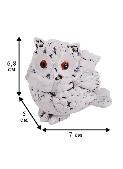 Фигурка Снежная сова (7x5x6,8) - фото 3