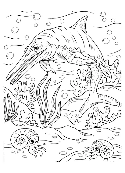 Раскраска. 100 динозавров - фото 5