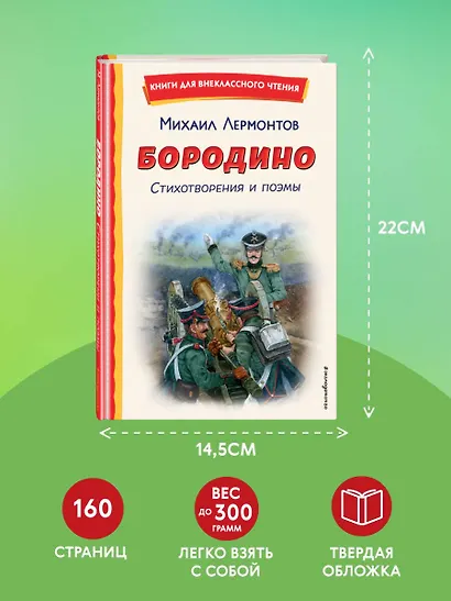 Бородино. Стихотворения и поэмы (ил. Н. Гаврицкова) - фото 8