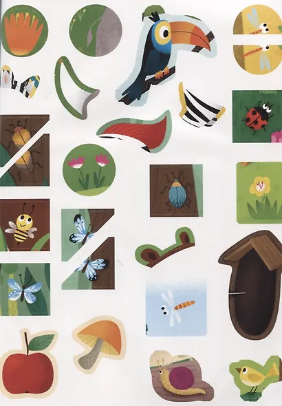 Весёлые истории в наклейках. Животные - фото 5