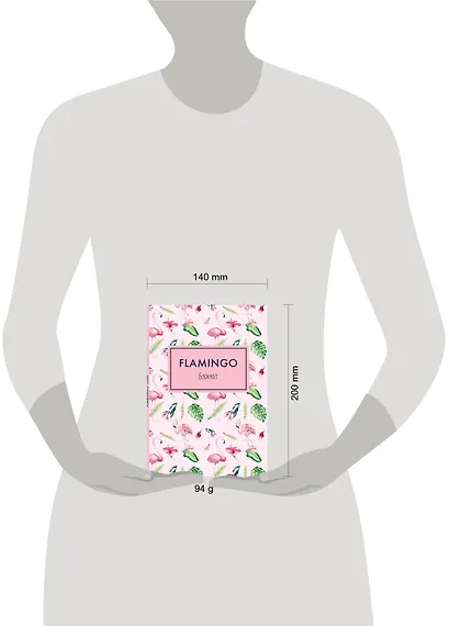 Блокнот «Mindfulness. Фламинго», А5, 36 листов, розовая обложка - фото 3