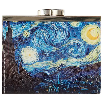 Кошелек с застёжкой Винсент Ван Гог Звёздная ночь (PU) (10×9) (блистер) (12-11592-ZY-5) - фото 1