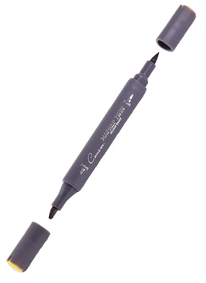 Маркер художественный "Сонет" Twin Brush оливково-жёлтый, Сонет - фото 2