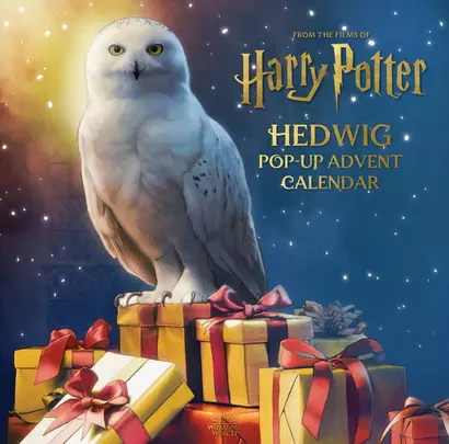 Harry Potter: Hedwig Pop-up Advent Calendar (Reinhart  Matthew) Гарри Поттер  Хедвиг Pop-up адвент календарь/ Книги на английском языке - фото 1