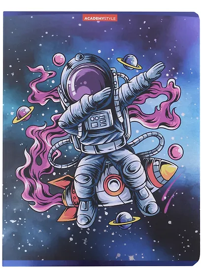 Тетрадь в клетку Academy Style, "Космическое приключение", 48 листов - фото 3