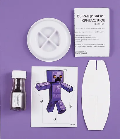 Выращивание кристаллов Мир пикселей "Пиксельный персонаж" - фото 2