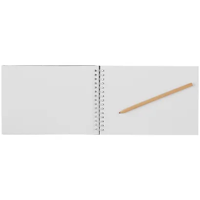 Скетчбук А5 40л "City girl" блок 160г/м2, тонир. картон, фольга, спираль - фото 2