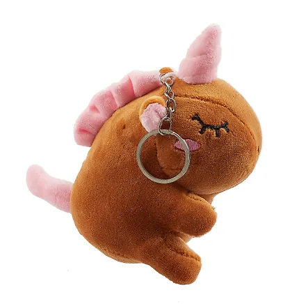 Брелок Капибара-единорог (текстиль) (11см) (12-0727-P1) - фото 2