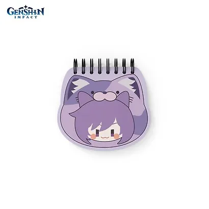 Блокнот 11*10 "Teyvat Zoo Themed Keqing" спираль - фото 5