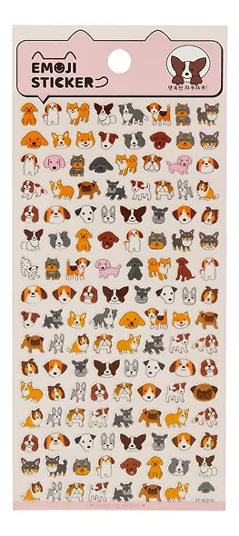 Наклейки Собачки, PVC - фото 1