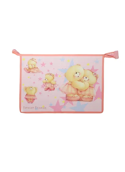 Папка для тетрадей А4 "МАЛЕНЬКАЯ ПРИНЦЕССА" на молнии,  schoolФОРМАТ - фото 1