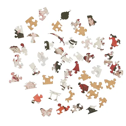 Пазл фигурный 155 элементов "Благословение небожителей Се Лянь и Хуа Чен цветение сакуры" - фото 3