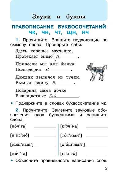 Русский язык. Рабочая тетрадь. 2 класс. Часть 2 - фото 3