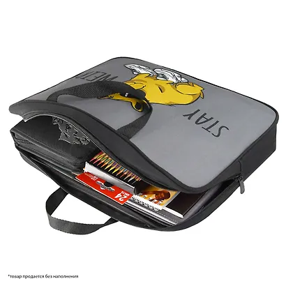 Папка для тетрадей А4+ "Чудная капибара" 34,5*26*7см, полиэстер - фото 4