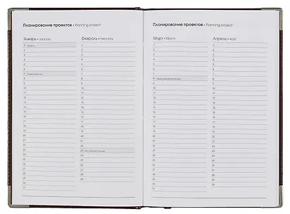 Ежедневник недат. А5 128л "SILVER" коричневый, иск.кожа 7Б, тв.переплет, мет.уголки, тонир.блок, тисн. фольгой, офсет, ляссе - фото 5