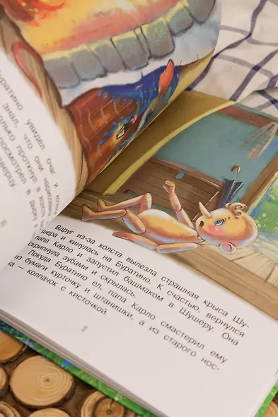 Приключения Буратино, или Золотой ключик (книжка-картинка) - фото 15