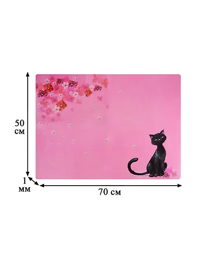 Клеенка для уроков труда "Котик" 500*700мм - фото 2