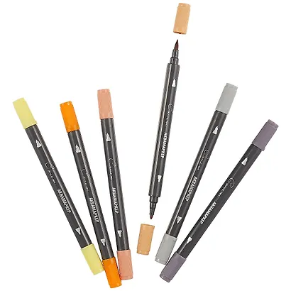 Акварельные маркеры «Городской пейзаж», Сонет, 6 цветов - фото 2