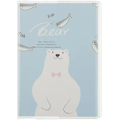 Записная книжка «Bear» А7, 60 листов в линейку, в ассортименте - фото 5