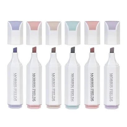 Текстовыделитель Hatber, Morris, пастельный, в ассортименте - фото 1