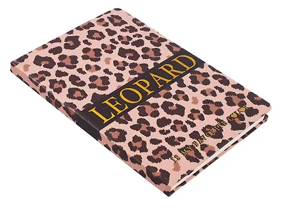 Книга для записей А5 80 листов в клетку, "Leopard" - фото 5