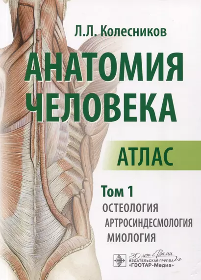 Анатомия человека. Атлас. В 3 томах. Том 1. Остеология, артросиндесмология, миология - фото 1