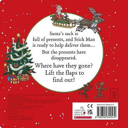 Stick man - the present hunt (Julia Donaldson) Человеткин - охота на подарки (Джулия Дональдсон) /Книги на английском языке - фото 2