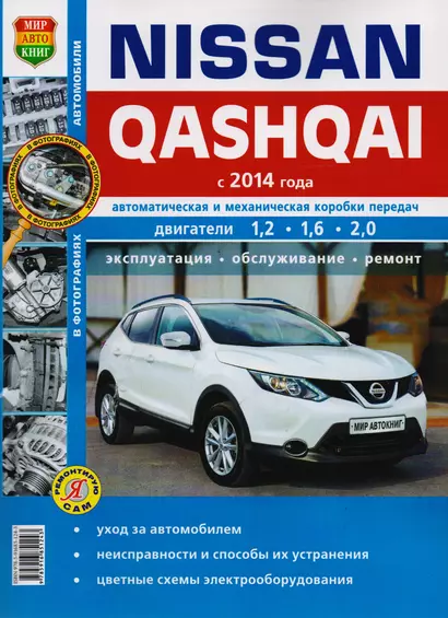 Nissan Qashqai (с 2014 г.): эксплуатация, обслуживание, ремонт: практическое пособие - фото 1