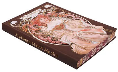 Книга для записей "А. Муха" 265*190, 82 листа, нелинованная, твердая обложка, в ассортименте - фото 5