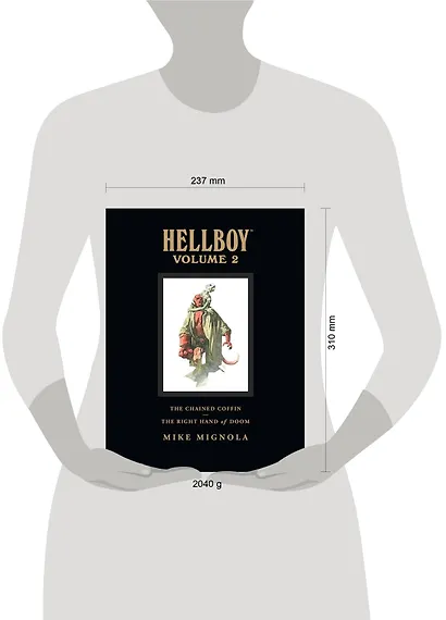 Hellboy Library Volume 2: The Chained Coffin and The Right Hand of Doom Хеллбой Том2: Закованный гроб и Правая рука судьбы / Книги на английском языке - фото 3