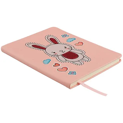 Записная книжка «Get glitter! Зайчик», 80 листов, B6 - фото 2