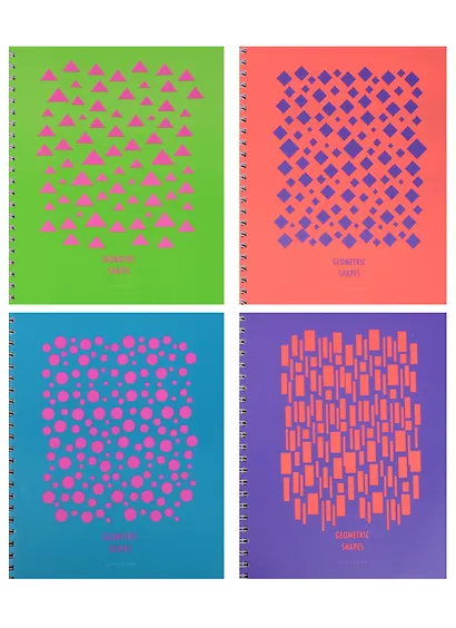 Тетрадь общая «Насыщенные цвета. Орнамент», А5, 96 листов. 5 видов - фото 5