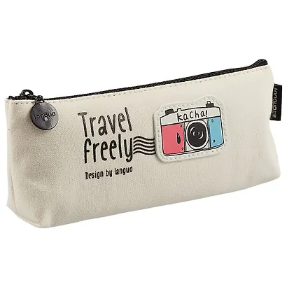 Пенал на молнии «Travel», 20 х 8 см - фото 1