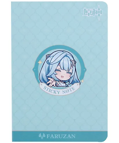 Блоки для записей, 4 штуки "Chibi Expression Faruzan" диспенсер-книжка - фото 1