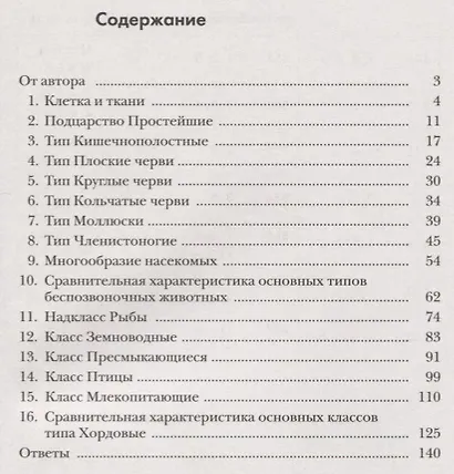 Биология. Тестовые задания. 7 класс. Дидактические материалы. ФГОС - фото 2